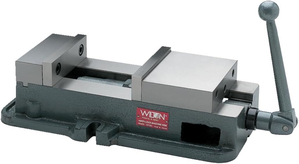 Verti-Lock Milling Vise, 8" Jaw Width, 7-1/2" Max Opening (Model 1280N)