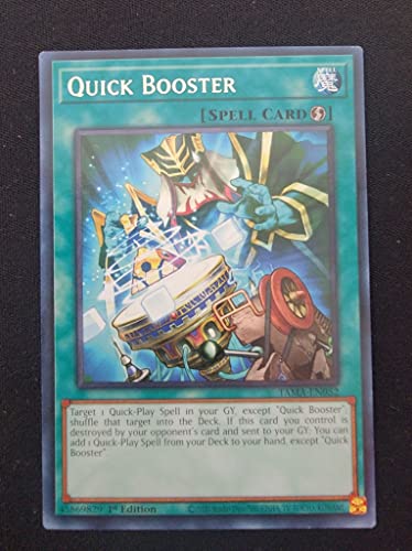 Quick Booster - Tama-En052 - Tactical Masters - Rare - 1St Edition #TOP25