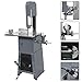 Tangkula Electric 550W Proffessional Stand Up Butcher Meat Band Saw & Grinder Processor Sausage (Grey)