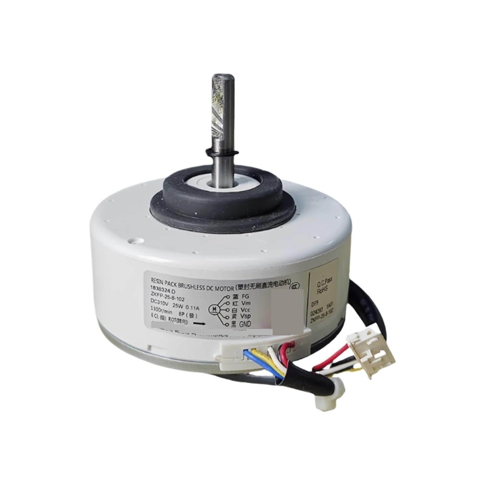 Air Conditioner Motor, Variable Frequency Air Conditioner 1838324.D Fan ZKFP-25-8-102 Internal Brushless DC Motor