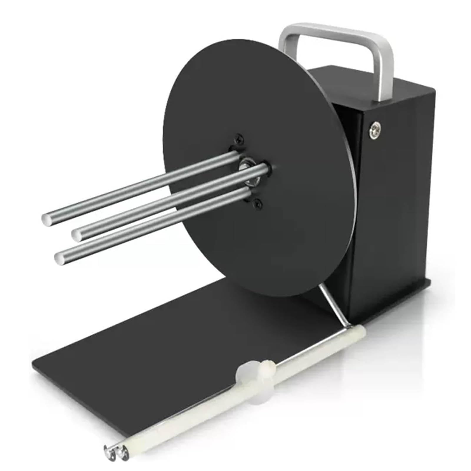 Automatyczna maszyna do przewijania etykiet, średnica przewijania 130 mm, regulacja prędkości, dwukierunkowe przewijanie do tyłu do etykiet odzieżowych, kodów kreskowych, naklejek samoprzylepnych