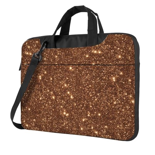Sacoche ordinateur portable 15.6 pour aller au bureau et à l'université texture bronze
