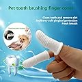 Pet Tooth Brushing Finger Cover Dog Tooth Oral Cleaning Tool Finger Toothbrush Care Products