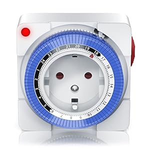 CSL-Computer 13008091 Mechanische Zeitschaltuhr 24 Stunden