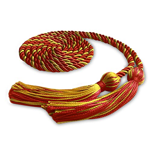 Image of Single Honor Cord Two-Color (Red /Gold)