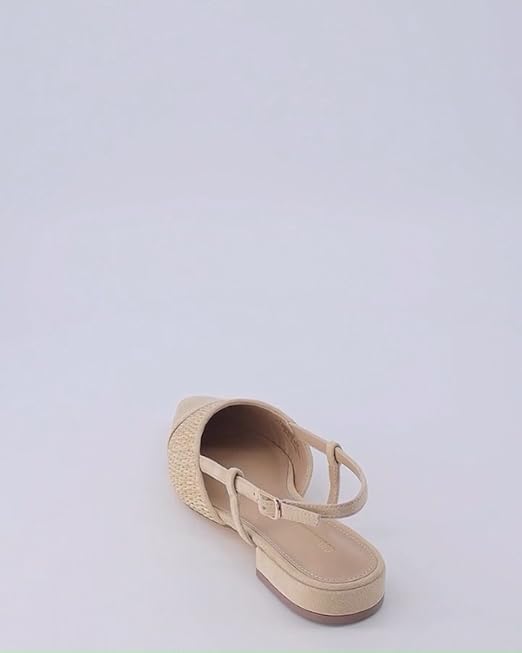 Mocassini Donna CUSHIONAIRE Forgive Con Punta Aperta, Cinturino Posteriore Regolabile E Plantare Memory Foam - 5