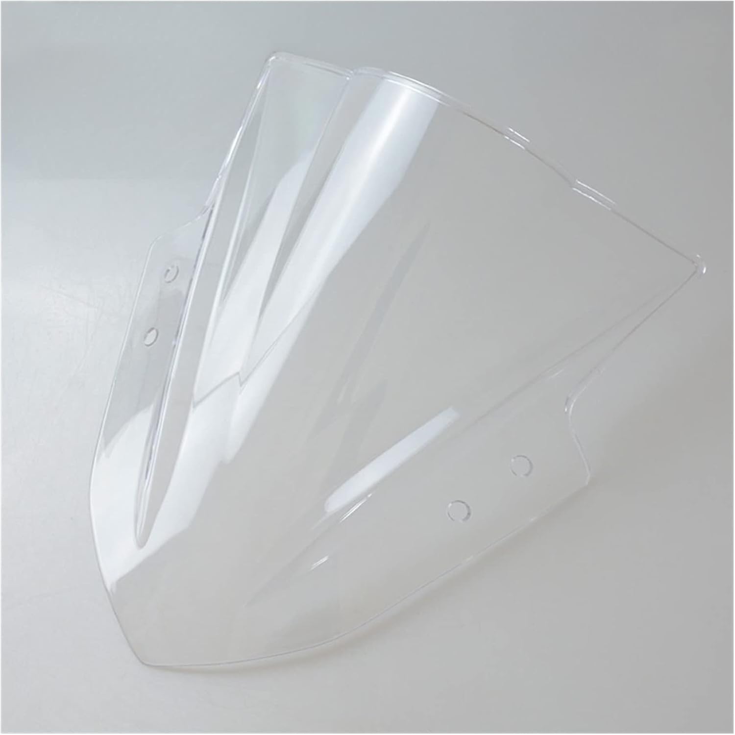 ン メーターバイザー クリアオートバイダブルバブルフロントガラス