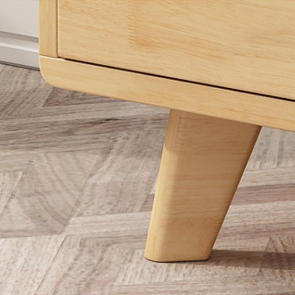 Sideboard Cabinet Modern Simple Solid Wood Dining Sideboard Restaurant Tea Cabinet Kitchen Micro Cupboard Storage Cabinet Sideboard Cabinet with Drawers