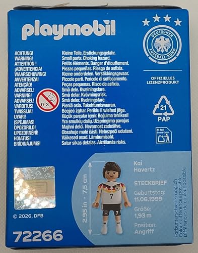 Playmobil Sports et Action 72266 Allemagne Football : Kai Havertz - vue 4