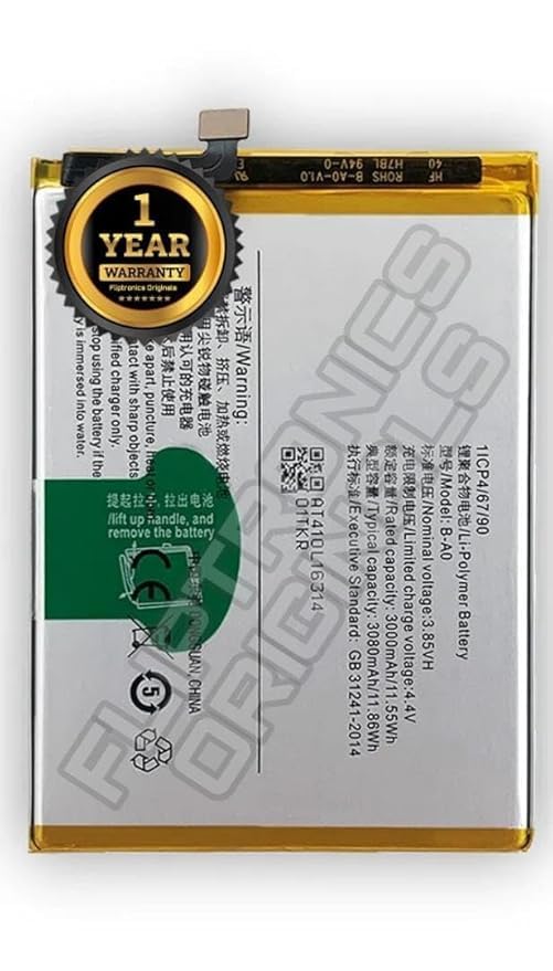 Image of Original B-A0 Battery for Vivo V3 Max Battery with 1 Year Warranty**** (B-A0 for)