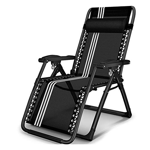 Sun Lounger Foldable Reclining Sun Lounger,Folding Chair Portable Recliner Folding Bed Office Recliner Folding Lunch Chair