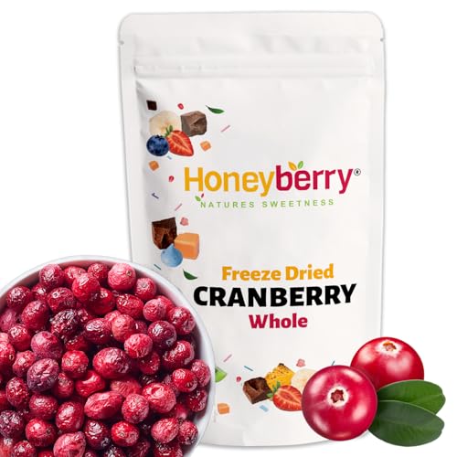 Arándano seco congelado entero (100 g), sin azúcar añadido, 100% natural, sin gluten, apto para veganos