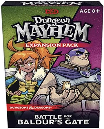 Dungeons & Dragons Wizards of The Coast Dungeon Mayhem: Battle for Baldur’S Gate (C76940000), Black