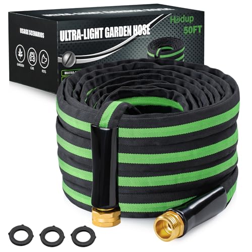 HODUP 50FT Lightweight Super Flexible Garden Hose -...