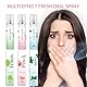 Mundspray 20ML, Atemerfrischer, Mundspray mit Fruchtgeschmack, Auffrischungspflegespray, Tragbares Spray, Gegen Mundgeruch Und Karies Mundtrockenheit, Mundgeruchspflege,Nachhaltig Frischen Atem-Minze