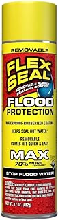 Spray Flood Protection, 17 oz, MAX, 1-Pack, Waterproof Rubberized Coating, Removable, Use on Door Tracks, Seams, Sills, Small Openings, Corners, and Irregular Shapes and More
