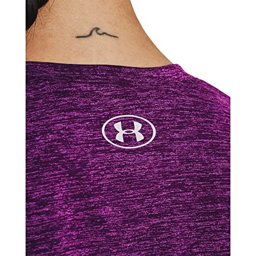 Image of Under Armour Womens Tech V-Neck Twist Short-Sleeve T-Shirt