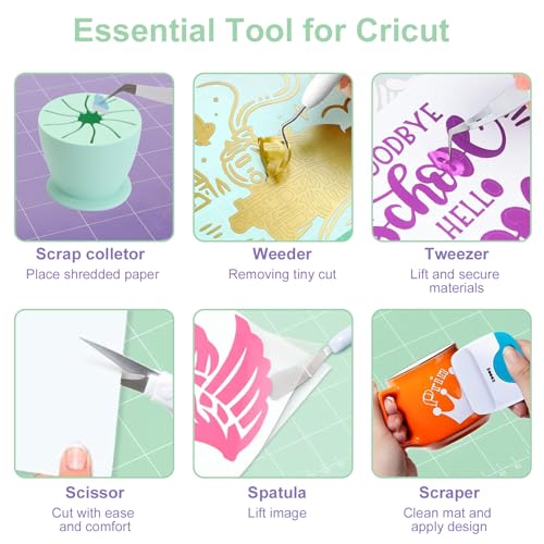 Daskwsn Ultimate Accessories Bundle for Cricut Makers and All Explore Air Machine Cricut Accessories and Supplies Bundle Tools and Accessories Kit for Beginners, Professionals and Skilled Crafters - Image 3