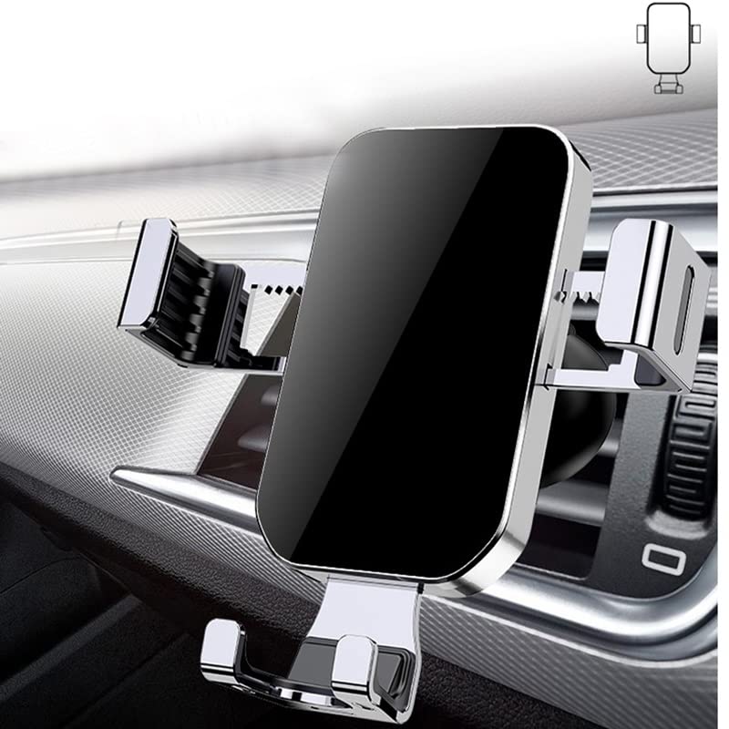 Support de voiture pour miroir en métal silver ajustable - 5