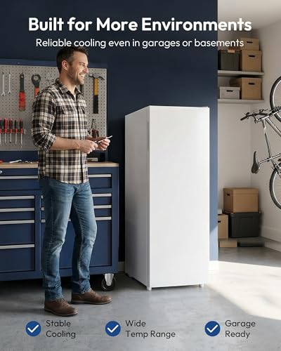 Image of 7.5 Cu.Ft Convertible Upright Freezer Refrigerator