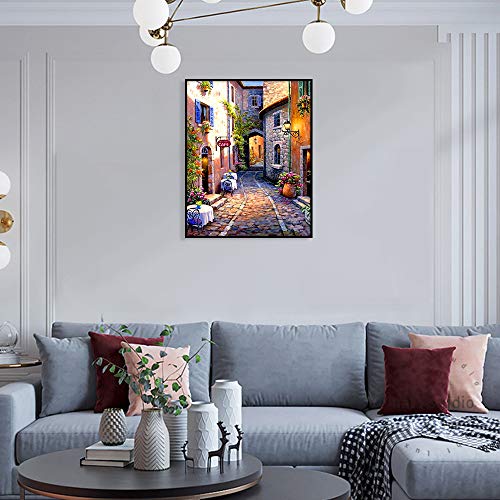 Fuumuui Malen Nach Zahlen Erwachsene - DIY Handgemalt Ölgemälde Kit für Anfänger, Kinder und Erwachsene, Paint by… – Bild 3