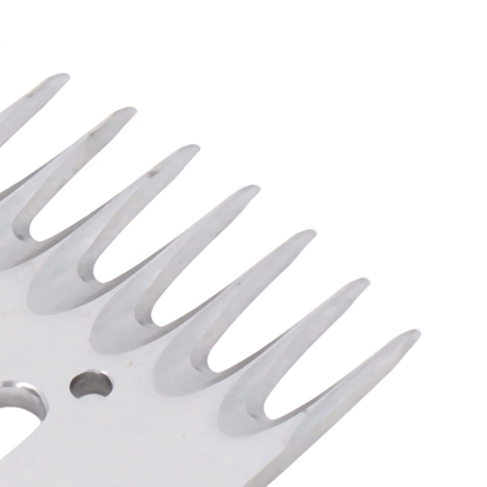 Yosoo Health Gear Lames de Rechange pour Cisailles à Moutons à 9 Dents, Lames de Tondeuse Professionnelles en Acier à Haute Teneur en Carbone pour Alpagas, Chèvres, Outil de Bétail et Lame de
