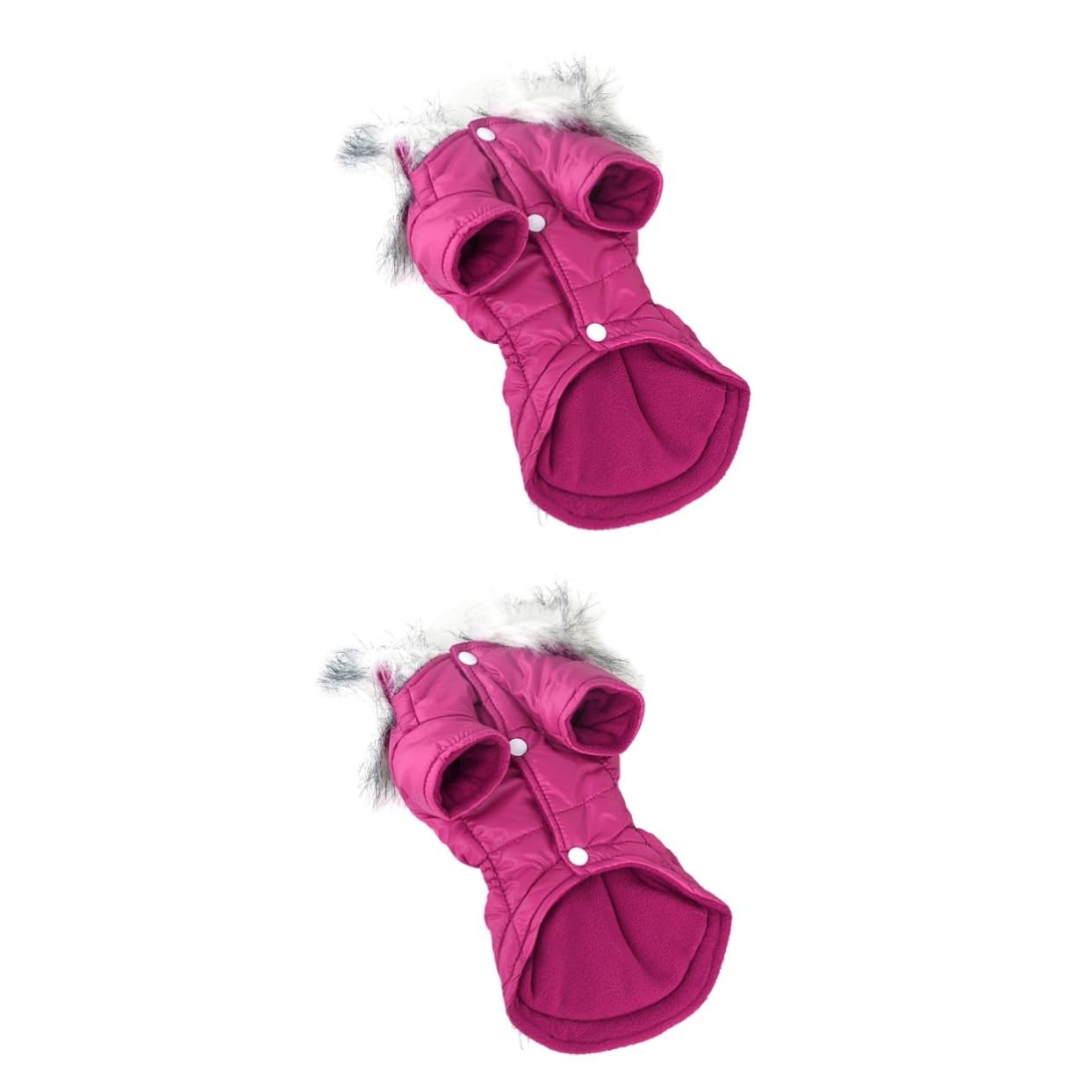 Imperméables pour chien avec boutons YARNOW lot de 2 pour temps froid