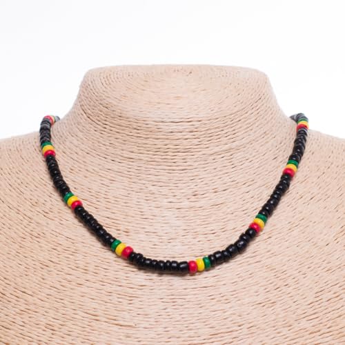 BlueRica-Black-and-Rasta-Coconut-Beads-Necklace-18