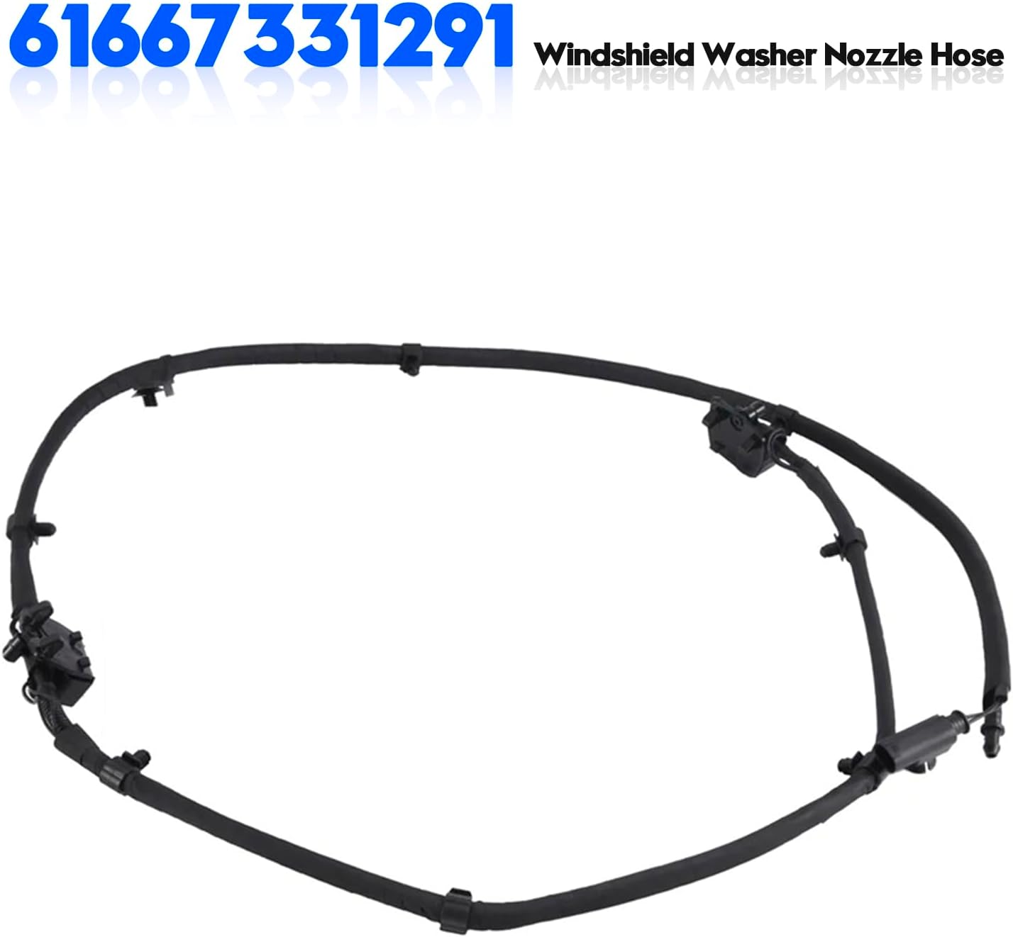 Windshield Washer Nozzle Hose 61667331291 for BMW 2 Series Active Tourer & Gran Tourer (F45, F46) 2013-2021 | Fits 214d, 216i, 218d, 220d, 225i, Plug-in Models