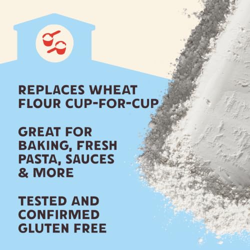 Bob's Red Mill Gluten Free 1 to 1 Baking Flour, 22oz (4 Pack) - image 5