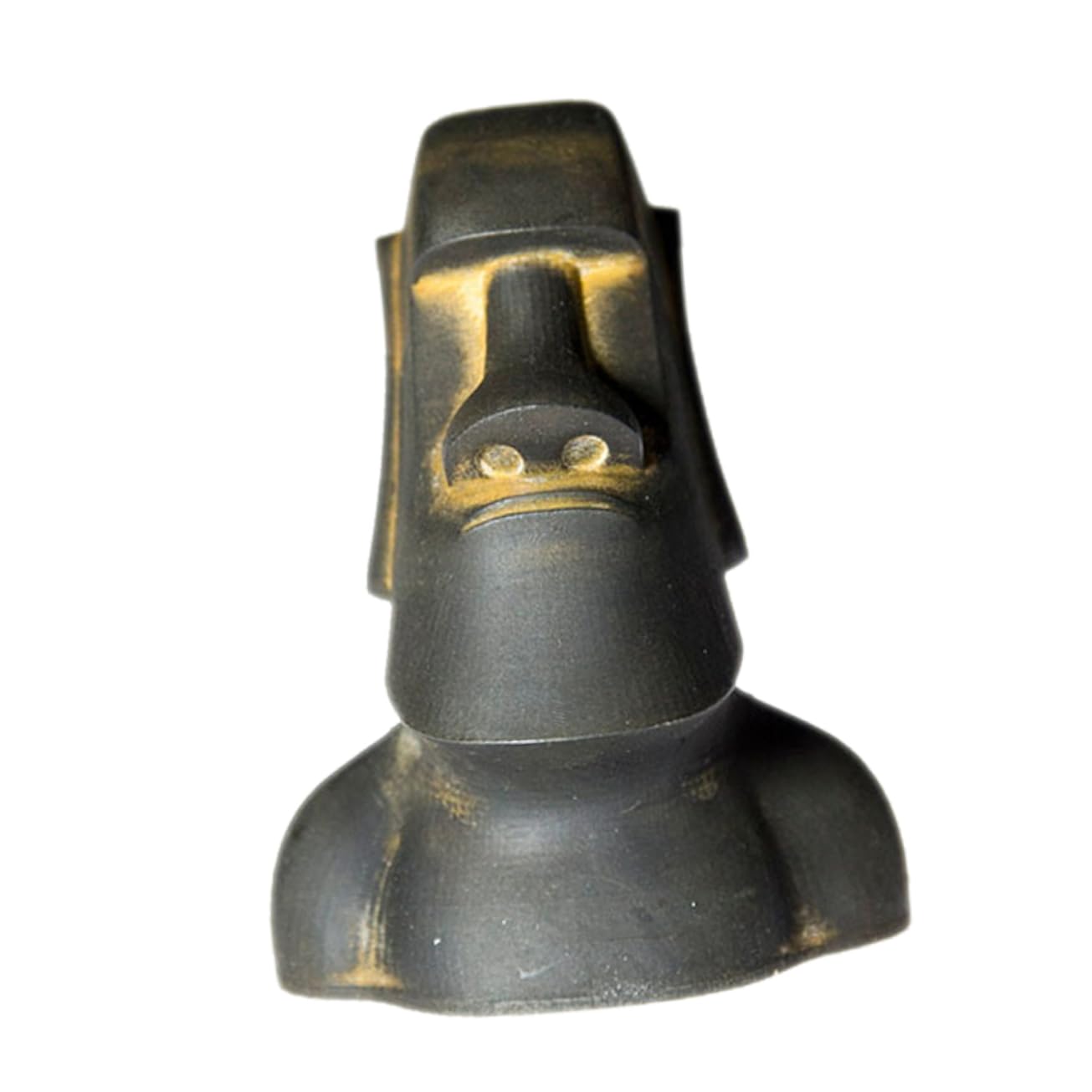 Statua Moai in Miniatura Decorazione in Resina Isola Pasqua Scultura Da Scrivania Per Ufficio Statua Cultura Estetica Unica