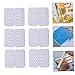 KAILIKETIY 16pcs Book Cover Self Adhesive Textbook Protectors Book Protector Slip Frosted Wrinkle