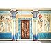 Produktbild YongFoto 3x2m Foto Hintergrund Antikes Ägypten Szene Wandbilder Pharao Tempel Hieroglyphisch Ägyptischer Papyrus Fotografie Hintergrund Fotoshooting Portrait Fotografen Kinder Fotostudio Requisiten