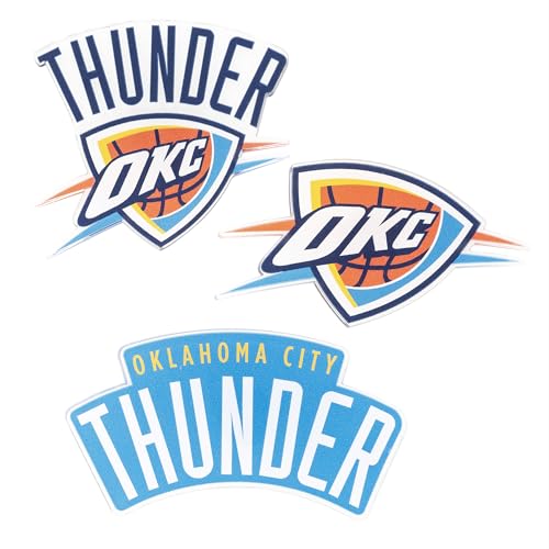 Desert Cactus Oklahoma City Thunder Acrylic Magnet 3-Pack (A)