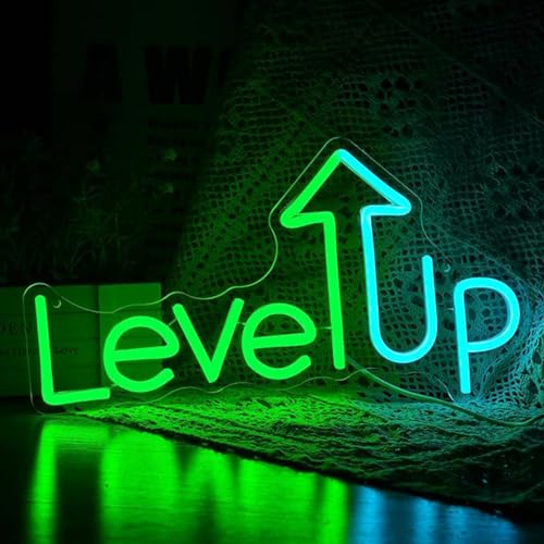 Image of LED Game Sign Game Zone Neon Signs Gaming Room Wall Art Decor Man Cave Lights Signs Gamer Home Bedroom Decoration USB Powered Brightness Adjustable