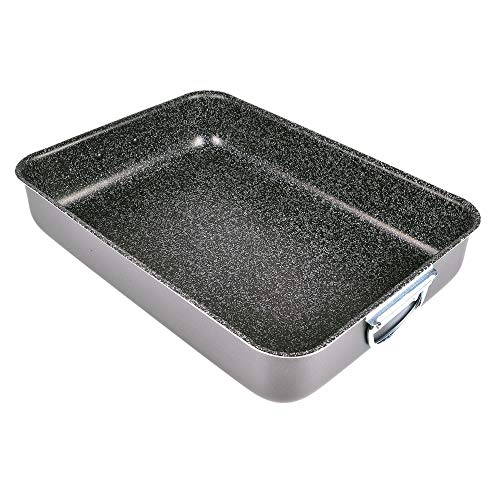 Alluflon Tradition Italy patelnia do lasagne, aluminium, czarna