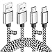 Micro USB Android Phone Charger Cable 6FT 2Pack Fast Charging Cord for Kindle fire 7 Tablet Samsung Galaxy J3 J7 S6 S7 Edge, LG stylo 2/3 LG G3 G4 K30 K20 Plus Moto E5 Plus, E6, G4, G5 Plus