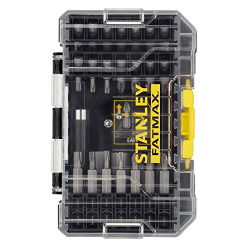 STANLEY - FatMax STA88560-XJ STANLEY Black and Decker Coffret de 40 Embouts de vissage Cover