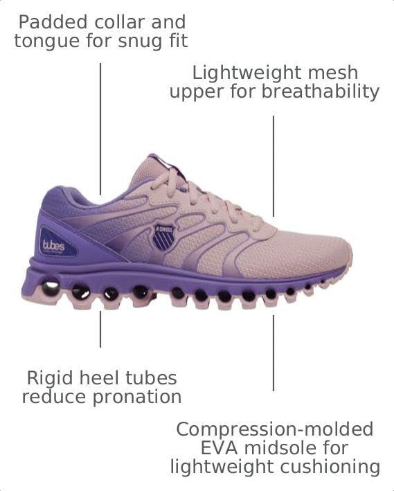 Image of K-Swiss Women's Tubes 200 Training Shoe