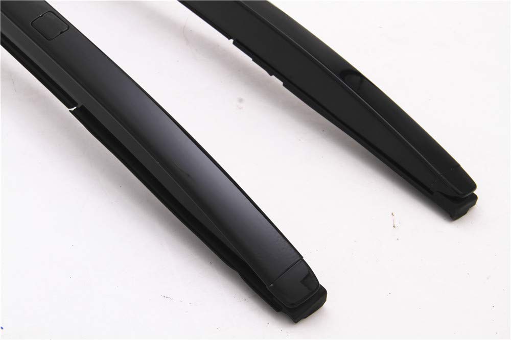 Lot de 4 barres de toit noires + barre transversale pour Mazda CX-5 2017, 2018, 2019, 2020, 2021, 2022, 2023, 2024, 2025