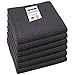 Now Designs Ripple Kitchen Towel, Set of 6, Black