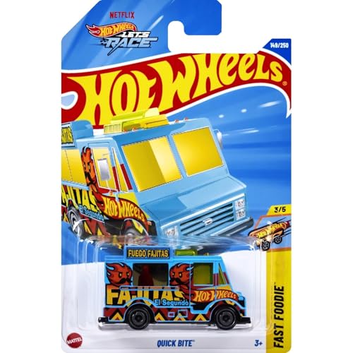 Hot Wheels Quick Bite Fast Foodie 3/5 [Blue/Fuego Fajitas] 149/250