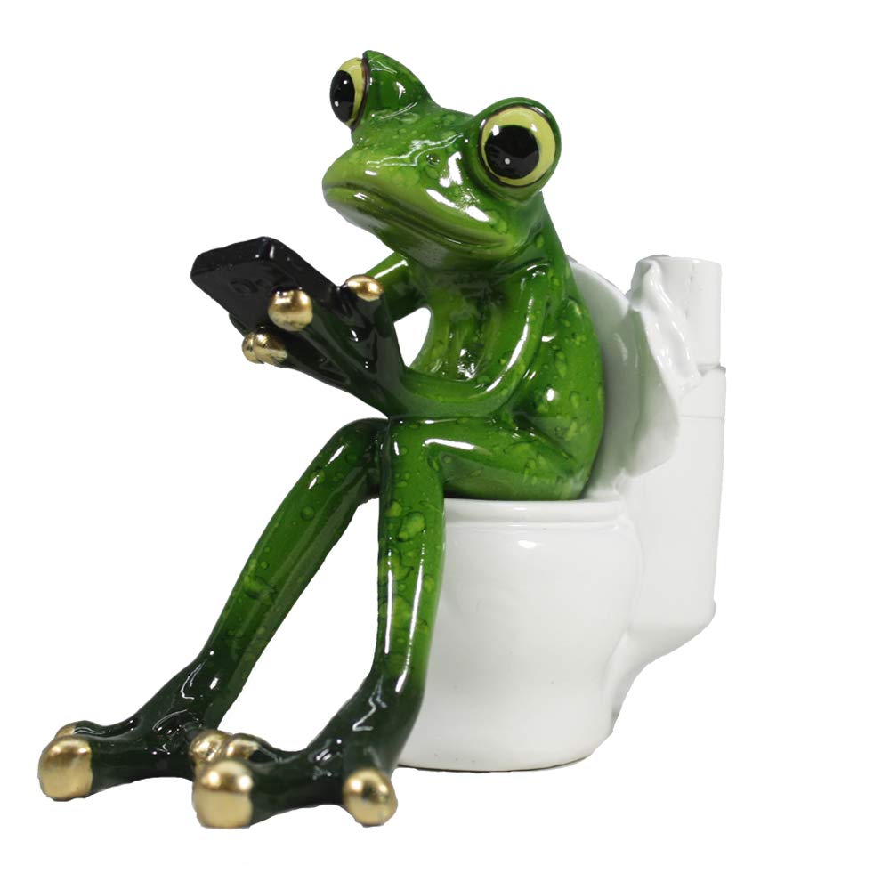 Grenouille en résine 12,7 cm Comfy Hour bibelot décoration de bureau