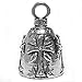 GUARDIAN BELL HOLY CROSS For Harley Davidson christian religon jesus christ gremlin mod dyna motorcycle fxr custom triumph heritage sportster chopper 1200 iron 880 vulcan goldwing honda yamaha kawasaki sport street road warrior