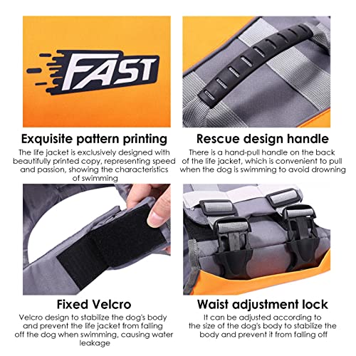 Gilet di Sicurezza per Cani, Giubbotto salvagente