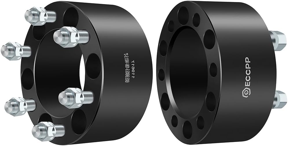 ECCPP 2PCS 6 Lug Wheel Spacers 6x5.5 to 6x5.5 3" inch 6x139.7mm fit for 1999-2018 for Chevrolet Silverado 1500 |2000-2013 for Suburban 1500| 1995-2014 for Chevrolet Tahoe