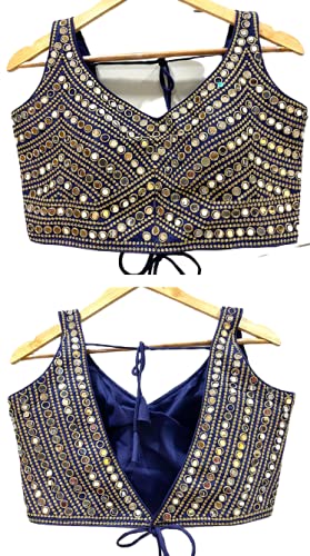 Sleeveless Readymade Blouse 