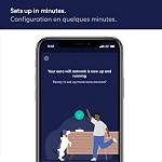 Amazon eero 6 système wifi maillage - Supporte les plans d'internet jusqu'à 500 Mbps, couverture jusqu'à 420 m2, Connexion 75+ les dispositifs, 3-pack (1 routeur + 2 d'extensions)