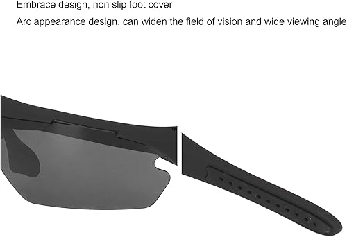 Miniatura 4 de Gafas de cámara deportiva HD1080P para grabación de grandes momentos, soporte de 256G, gafas de sol de cámara para senderismo, color negro