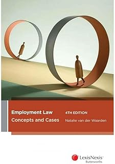 Employment Law: Concepts and Cases, 4th edition